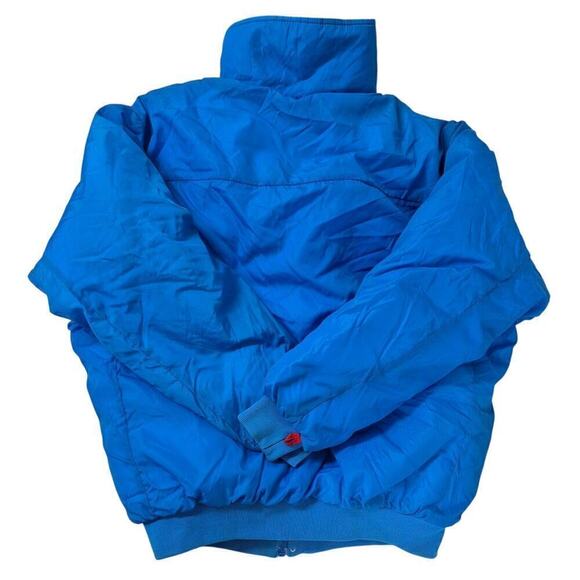 Vtg Columbia Reversible Radial Sleeve Nylon/ Down Ski Jacket Red/Blue Mens Sz L - Picture 3 of 8